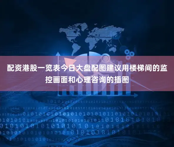配资港股一览表今日大盘配图建议用楼梯间的监控画面和心理咨询的插图